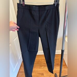 THEORY black linen pant Sz 8 new